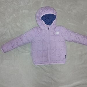 The North Face Purple Puffer Jacket